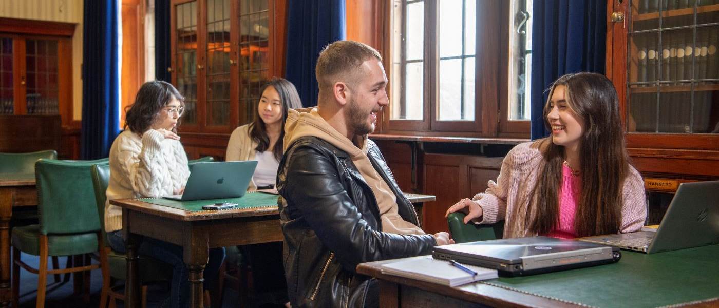 students in Glasgow University Union