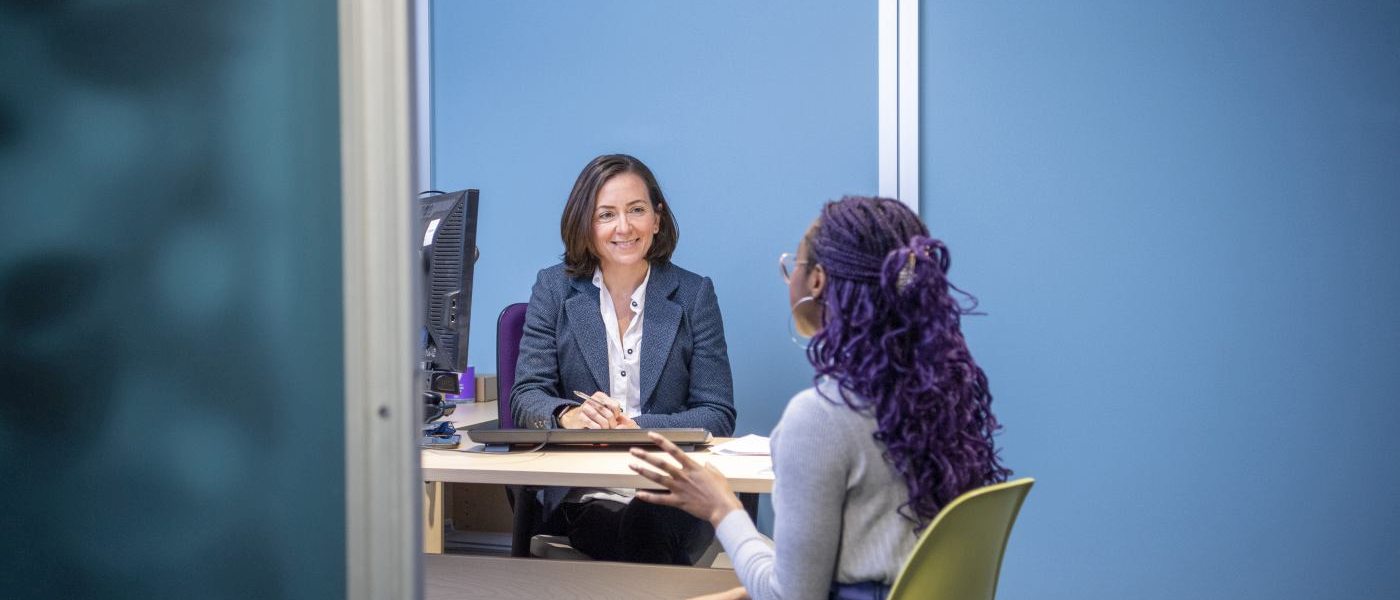 Interview with student services