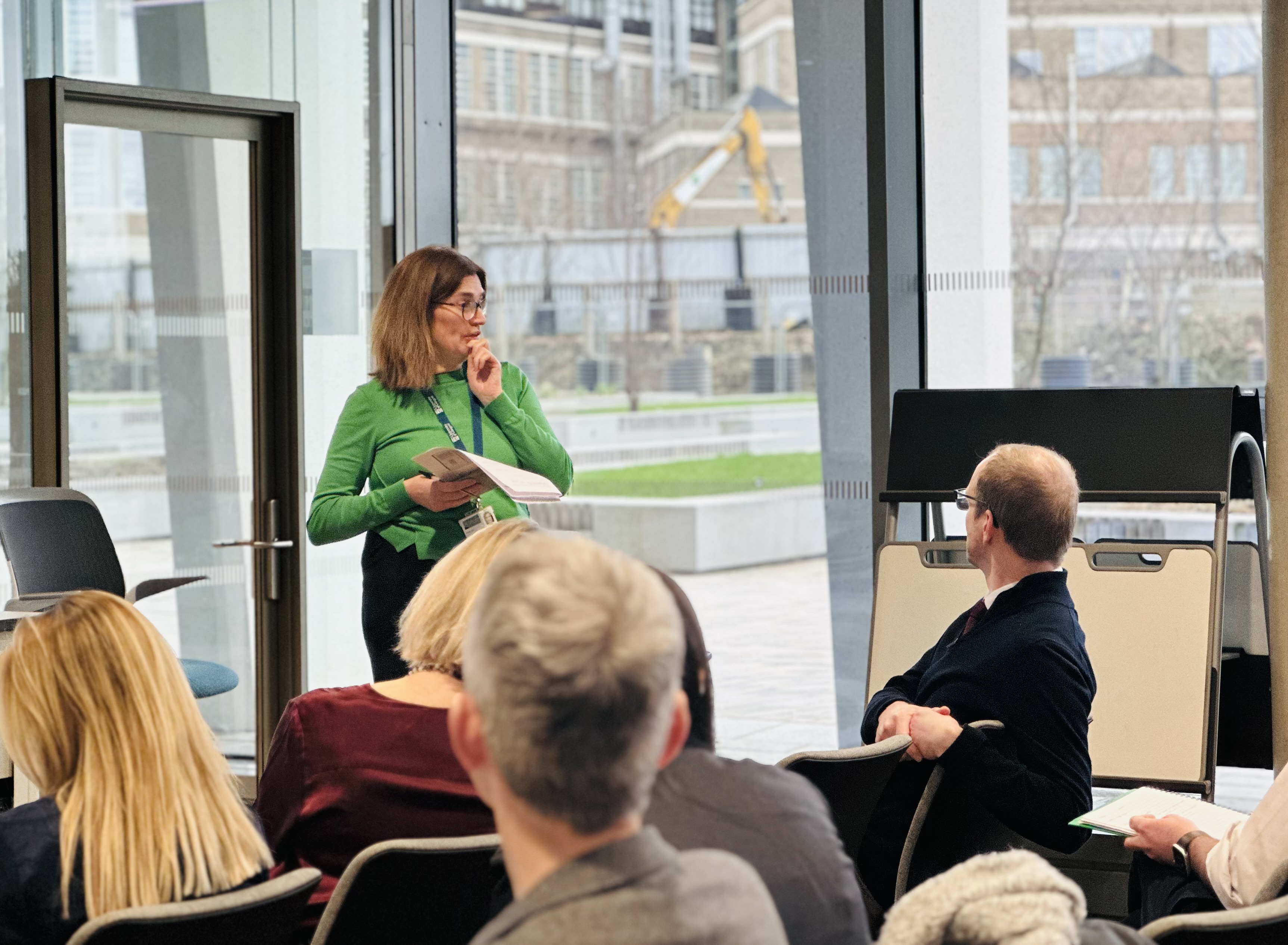 Nicola McEwen speaking