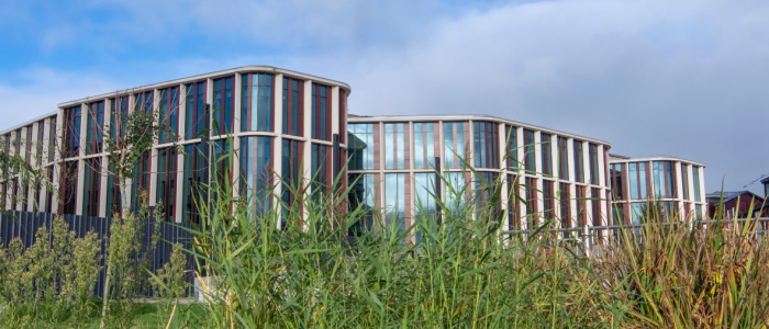 The ARC exterior from the garden