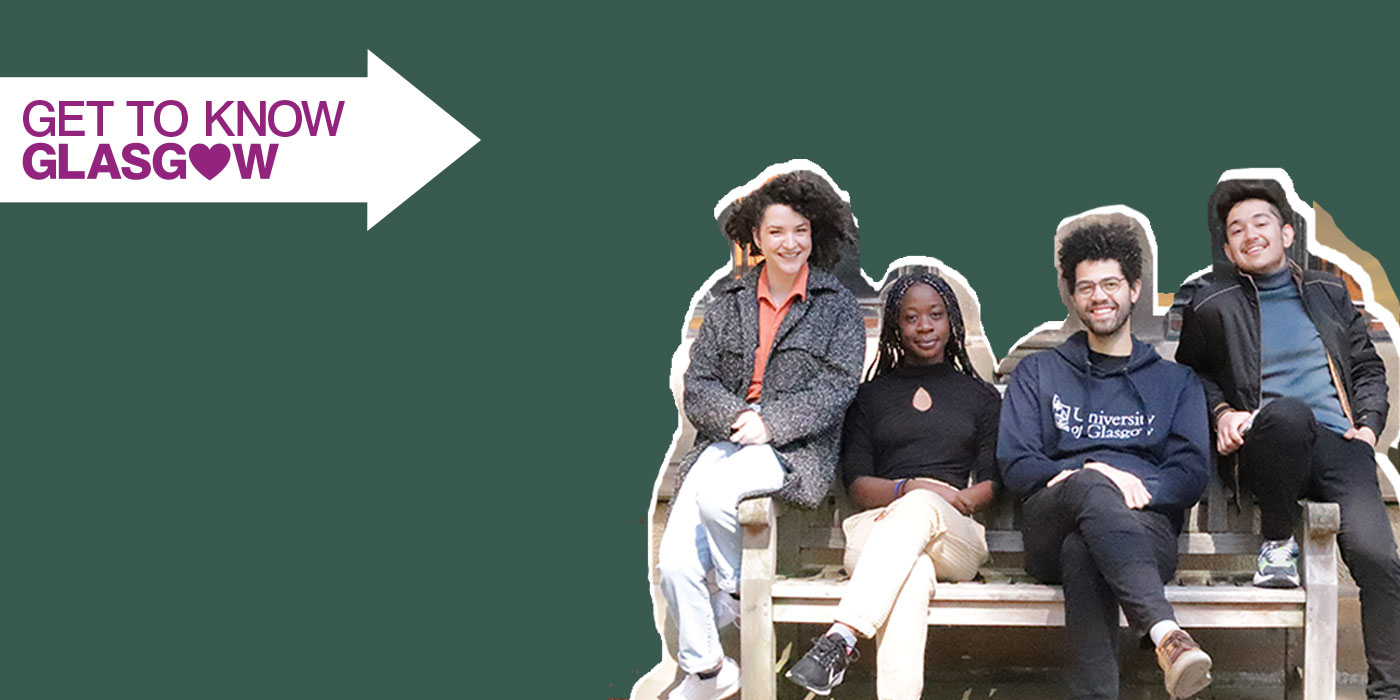 Get to Know Glasgow Cover Art with 4 students