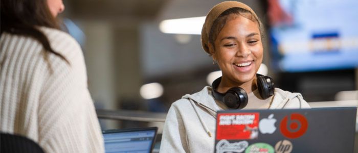 A student in the JMS