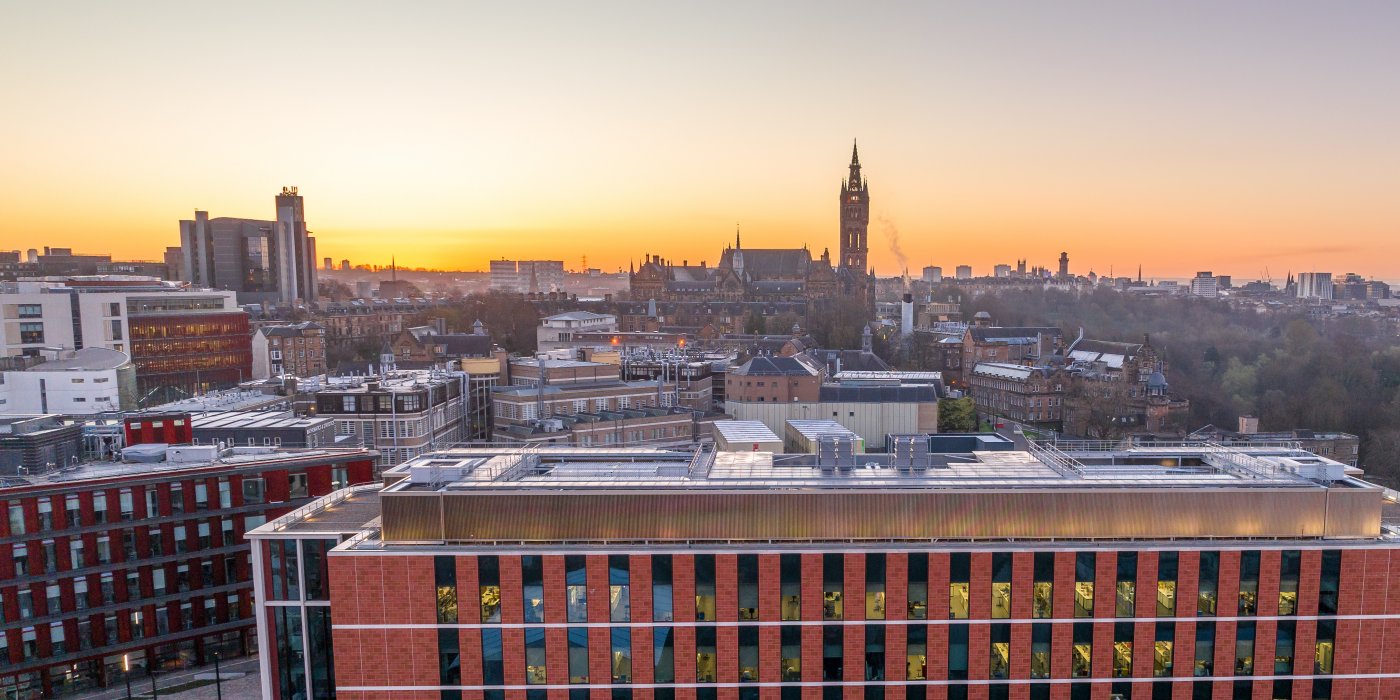 Skyline showing university buildings