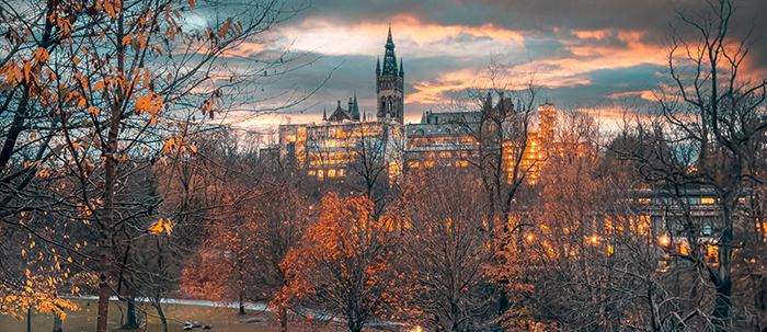 Image of University of Glasgow main campus