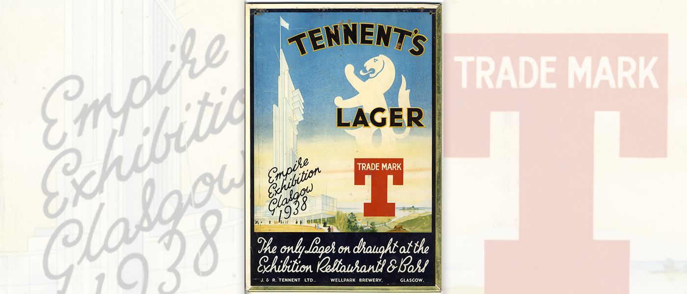 Tennent’s advertisement, 1938 Empire Exhibition