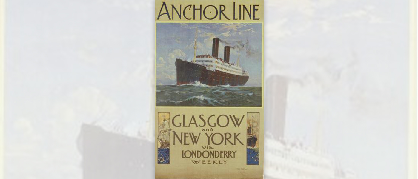 Anchor Line advertisement, 1914]