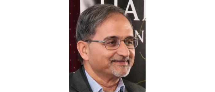 Shekhar Saxena, smiling