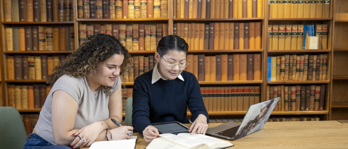 Law Students Studying