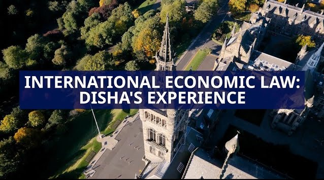 aerial view of university tower