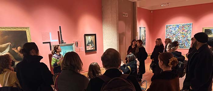 Image of public event at Hunterian Art Gallery