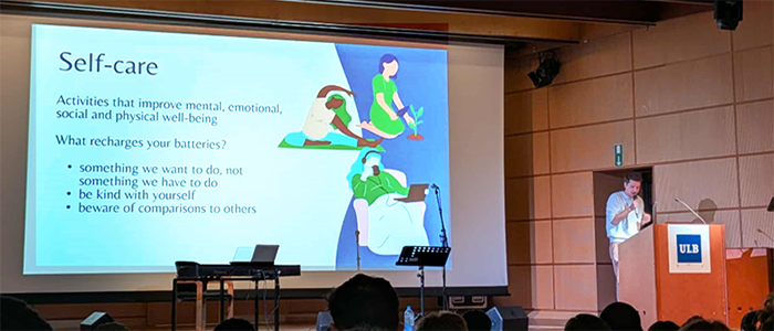 ULB presentation 'Fighting November Blues'