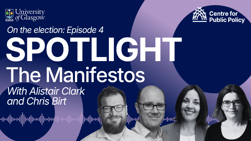 On the election, Episode 4, Spotlight, The manifestos, With Alistair Clark and Chris Birt