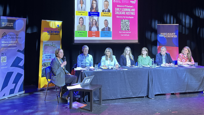 Political panel at the Hustings chaired by Professor Kezia Dugdale