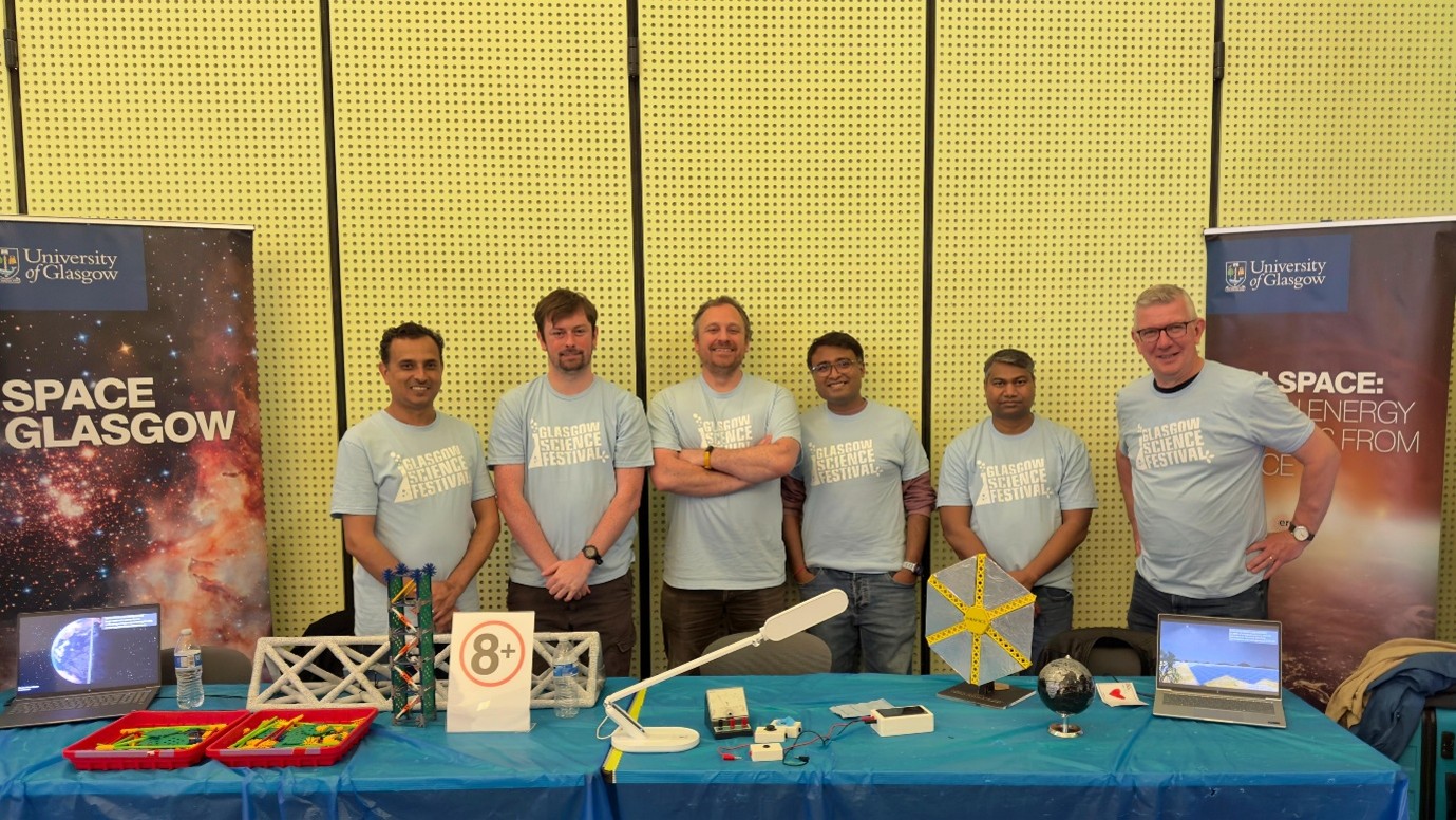 SOLSPACE team at Glasgow Science Festival