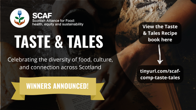 Taste and Tales Competition Announcement Flyer
