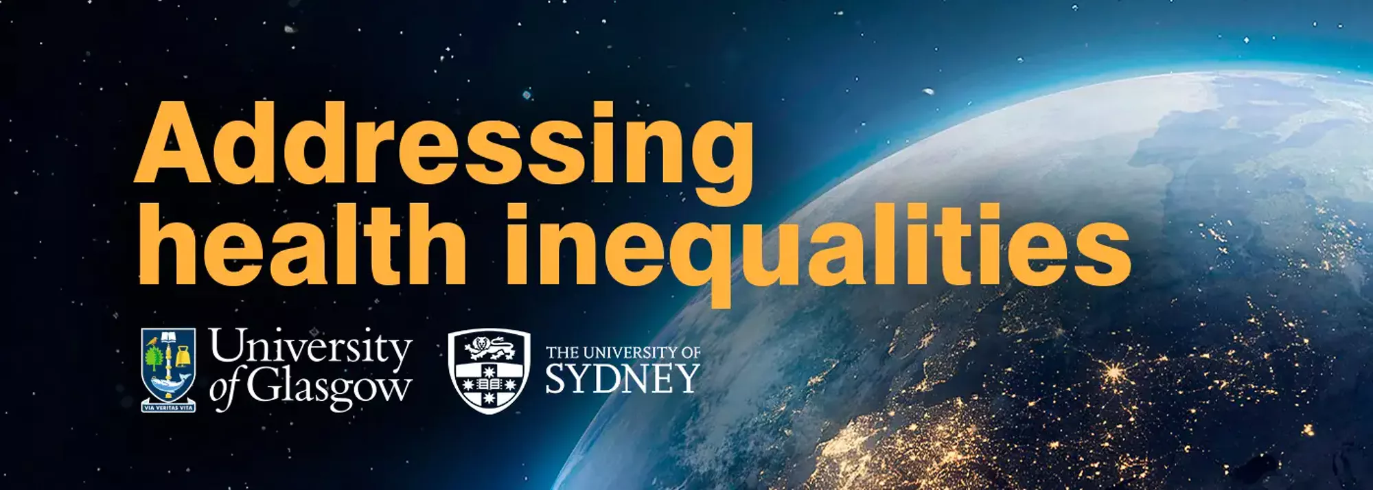 Addressing health inequalities earth from space - Sydney and Glasgow Uni