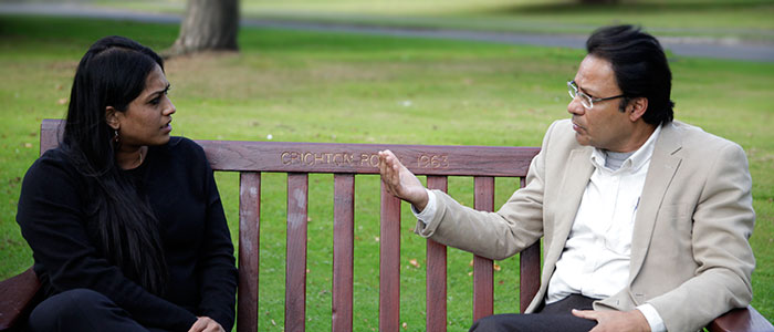 Devi Vijay and Shahaduz Zaman