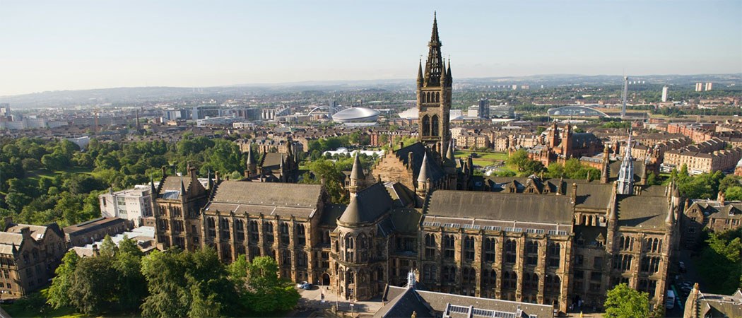 A birds-eye view of the campus