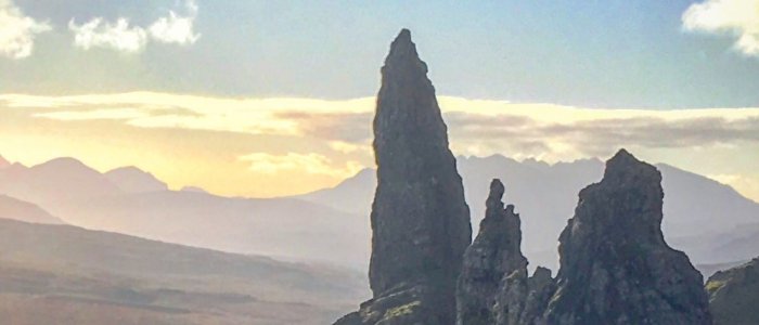 view of the hills of skye