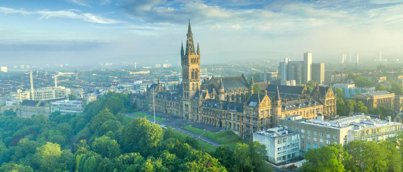 Aerial image of tower